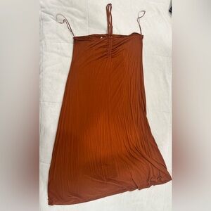 Old Navy Women's Maxi Skirt in Rich Rust